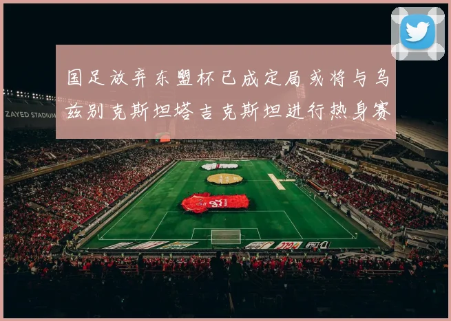 国足放弃东盟杯已成定局或将与乌兹别克斯坦塔吉克斯坦进行热身赛